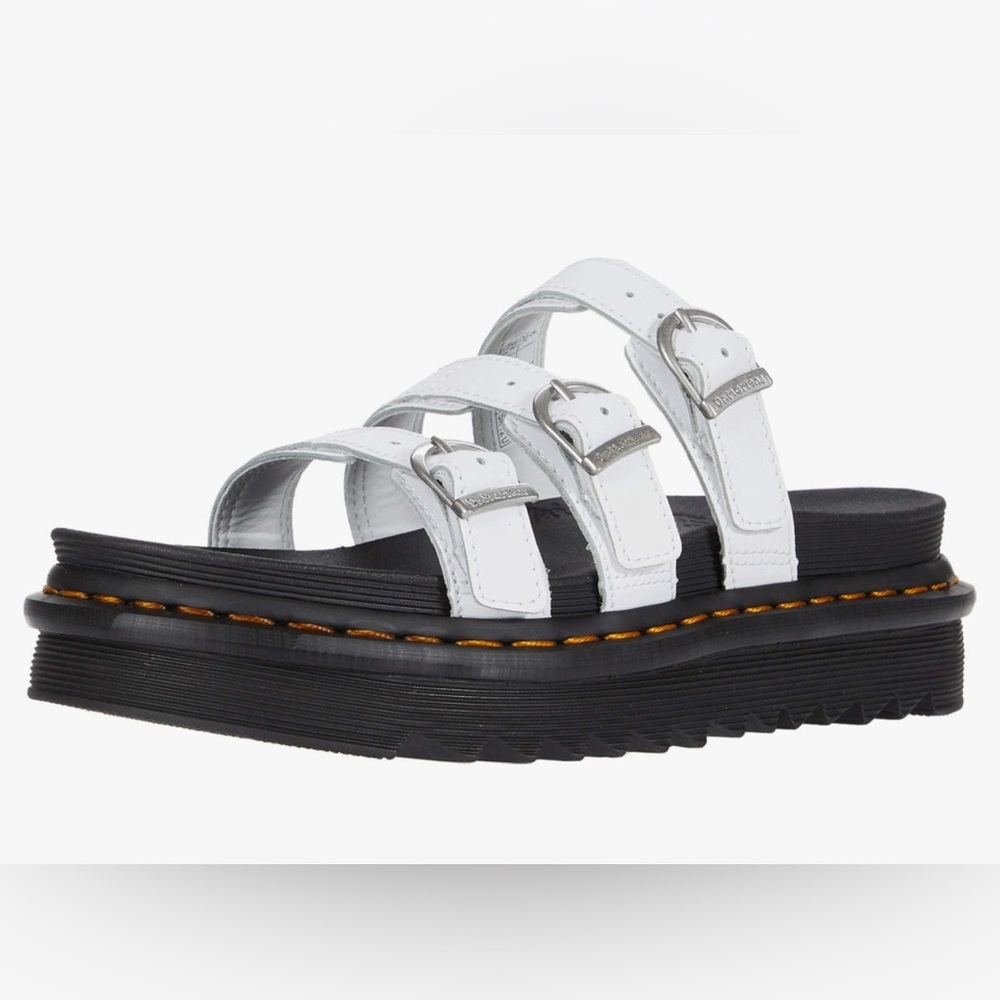 NWOT Doc Martens Blaire Leather Slide Sandals
